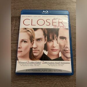📀 3/$15 or 4/$20 📀 Closer Bluray